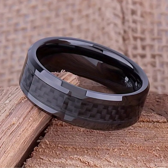 Men’s Stainlessss / Carbon Fibre Band - Picture 5 of 5